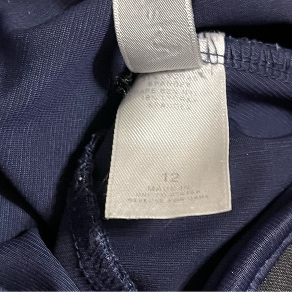 MagicSuit Navy Blue Ruched One Piece Bathing Swimsuit Women’s Size 12 - Picture 5 of 14